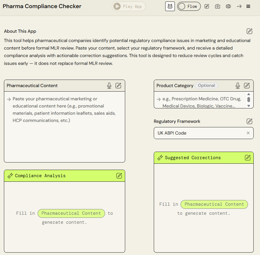 Pharma Compliance Checker Demo